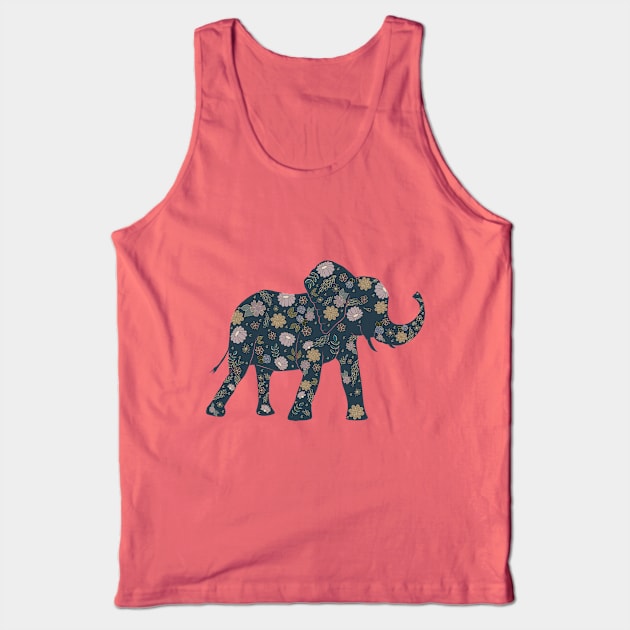 Garden Elephant Tank Top by Created By EJF